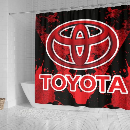 Toyota shower curtain