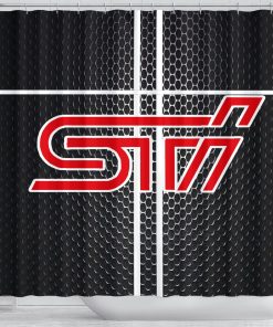 Subaru STI shower curtain