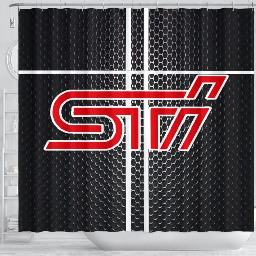 Subaru STI shower curtain