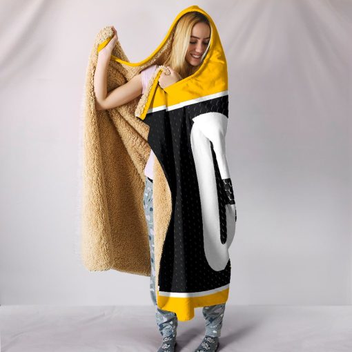 Caterpillar hooded blanket