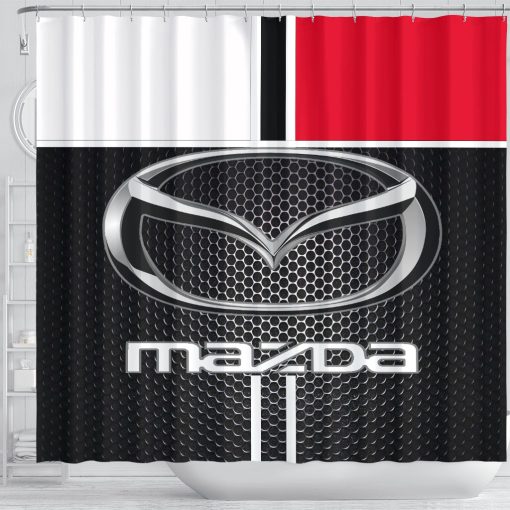 Mazda shower curtain