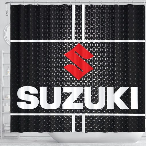 Suzuki shower curtain