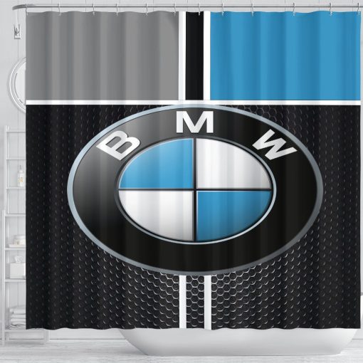 BMW shower curtain