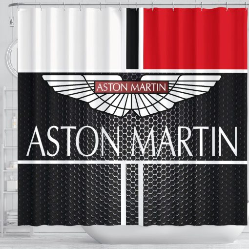 Aston Martin shower curtain