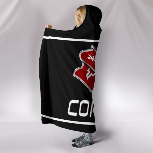Corvette C3 hooded blanket