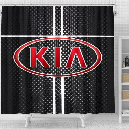Kia shower curtain
