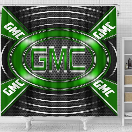 GMC shower curtain