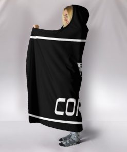 Corvette C4 hooded blanket