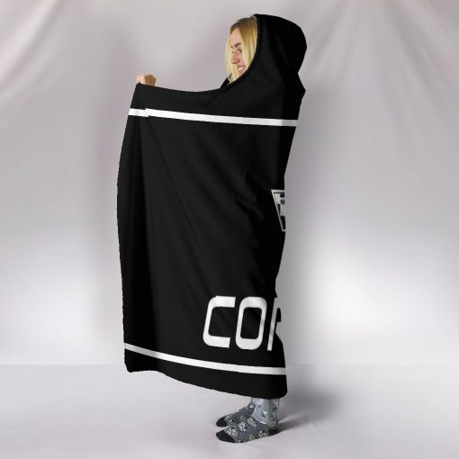 Corvette C4 hooded blanket