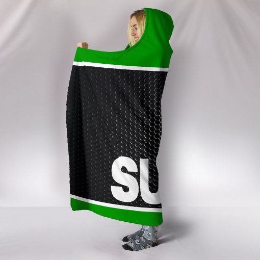 Suzuki hooded blanket