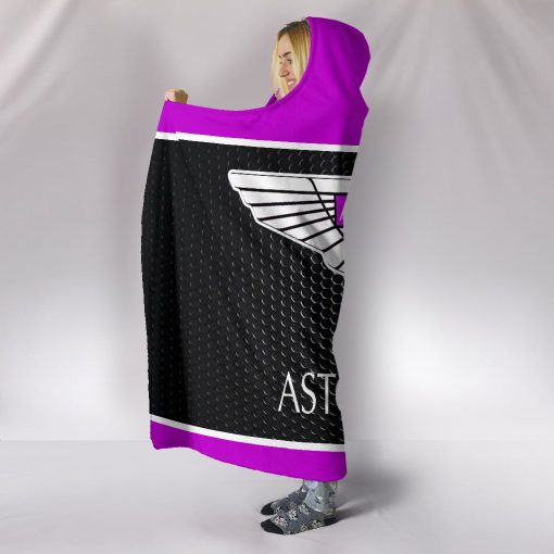 Aston Martin hooded blanket