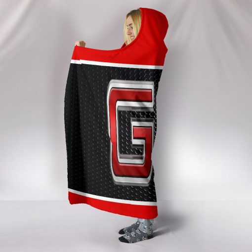 GMC hooded blanket