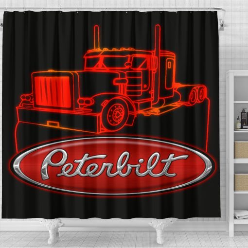 Peterbilt shower curtain