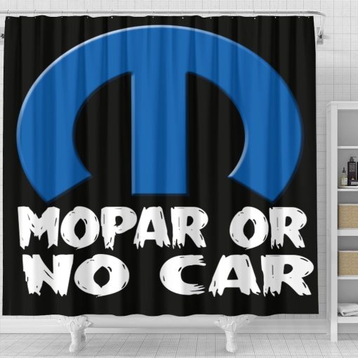 Mopar shower curtain