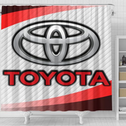Toyota shower curtain
