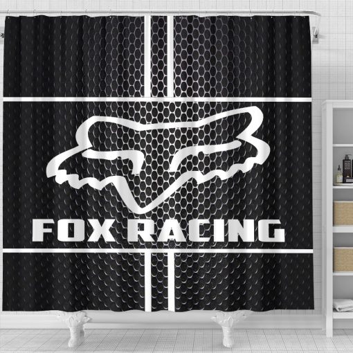 Fox racing shower curtain