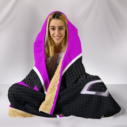 Dodger hooded blanket