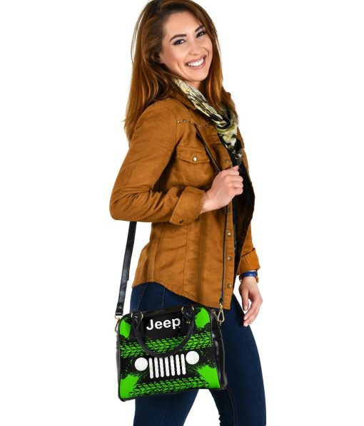 Jeep Shoulder Handbag Green