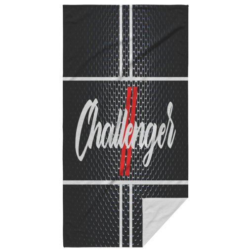 Dodge Challenger Beach Towel