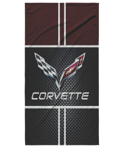 Corvette C7 Beach Towel