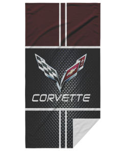Corvette C7 Beach Towel