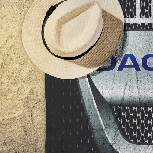 Dacia Beach Towel