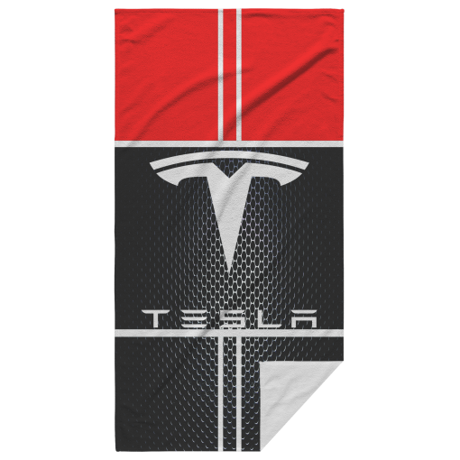 Tesla Beach Towel