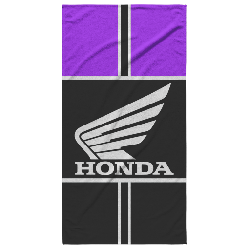 Honda Motorcycle Beach Towel