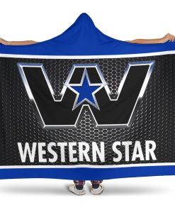 Western Star Hooded Blanket