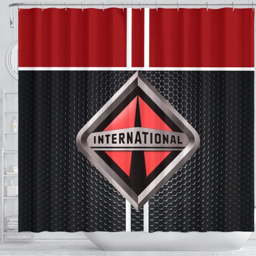 International Trucks Shower Curtain