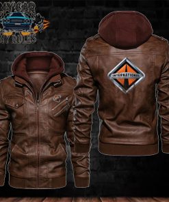 International Trucks Leather Jacket