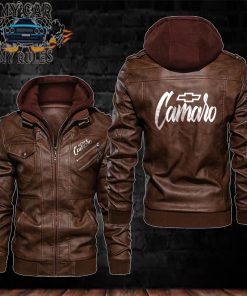 Chevy Camaro Leather Jacket