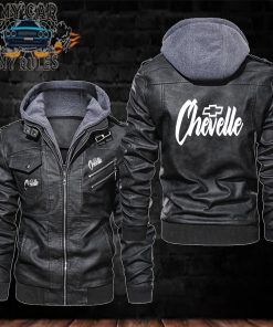 Chevy Chevelle Leather Jacket