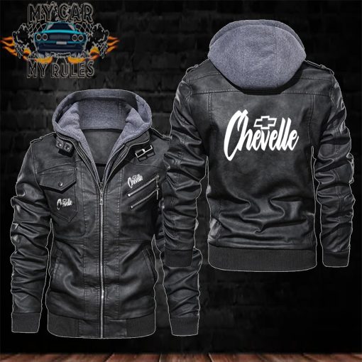 Chevy Chevelle Leather Jacket