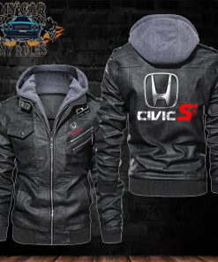 Honda Civic Si Leather Jacket