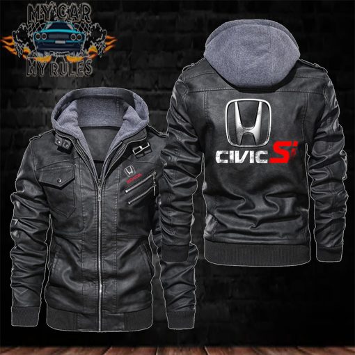 Honda Civic Si Leather Jacket