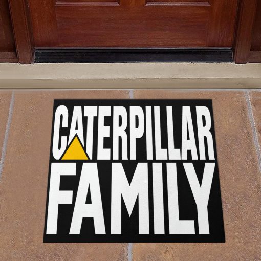 Caterpillar Custom Shaped Door Mat