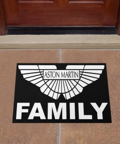 Aston Martin Custom Shaped Door Mat