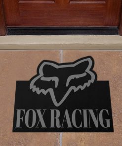 Fox Racing custom shaped door mat