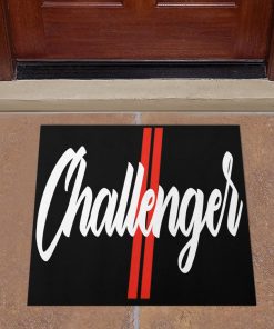 Dodge Challenger Custom Shaped Door Mat
