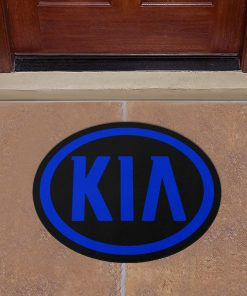 Kia custom shaped door mat