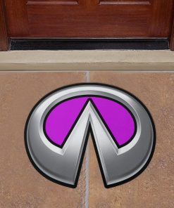 Infiniti custom shaped door mat