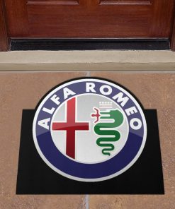 Alfa Romeo Custom Shaped Door Mat