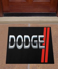 Dodge Custom Shaped Door Mat