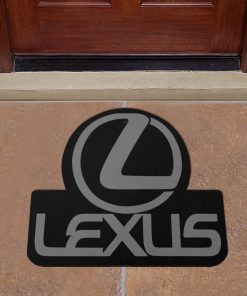 Lexus custom shaped door mat
