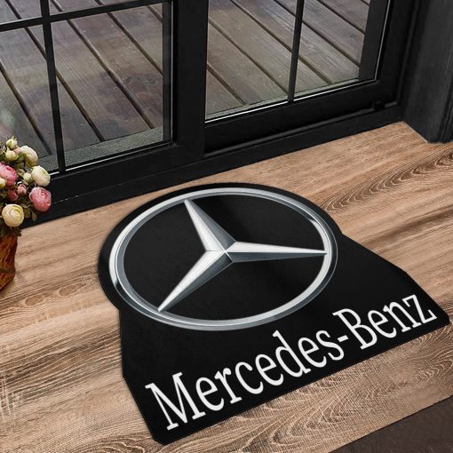 Mercedes-Benz custom shaped door mat