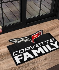 Corvette C6 Family Custom Shaped Door Mat