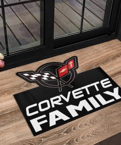 Corvette C5 Custom Shaped Door Mat