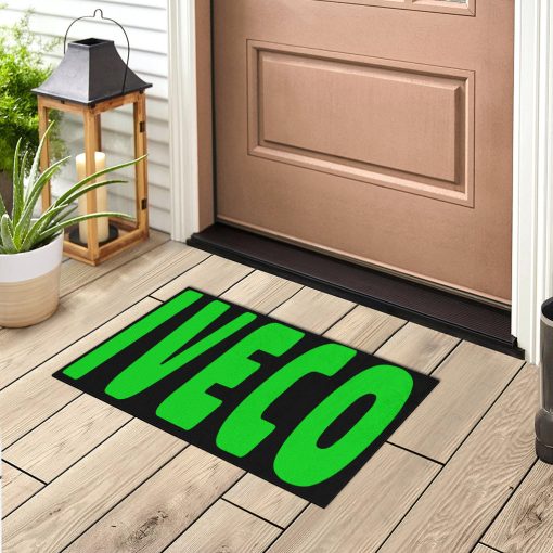 Iveco custom shaped door mat