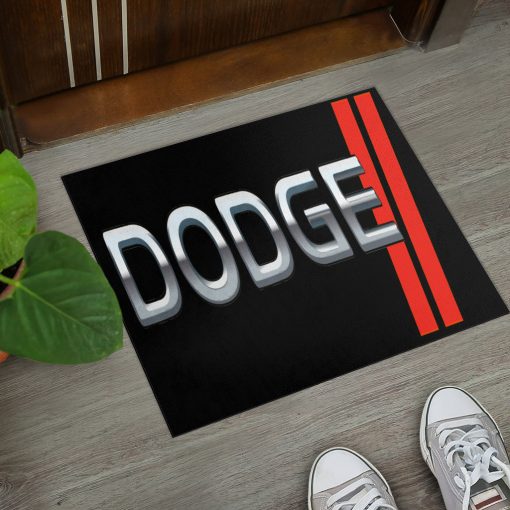 Dodge Custom Shaped Door Mat